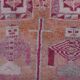 Vintage Turkish rug from Oushak, hand-woven100x284 cm