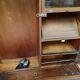 Compactom mahogany cabinet