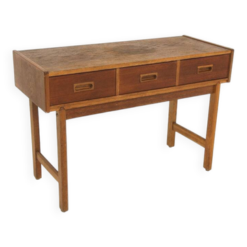 Scandinavian chest of drawers in teak and oak, Sweden, 1960