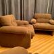 Set of Coronado armchairs by Tobia Scarpa for B&B Italia / C&B Italia, 1960s
