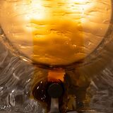 Toni Zuccheri, large wall lamp for Venini, Italy 1960's