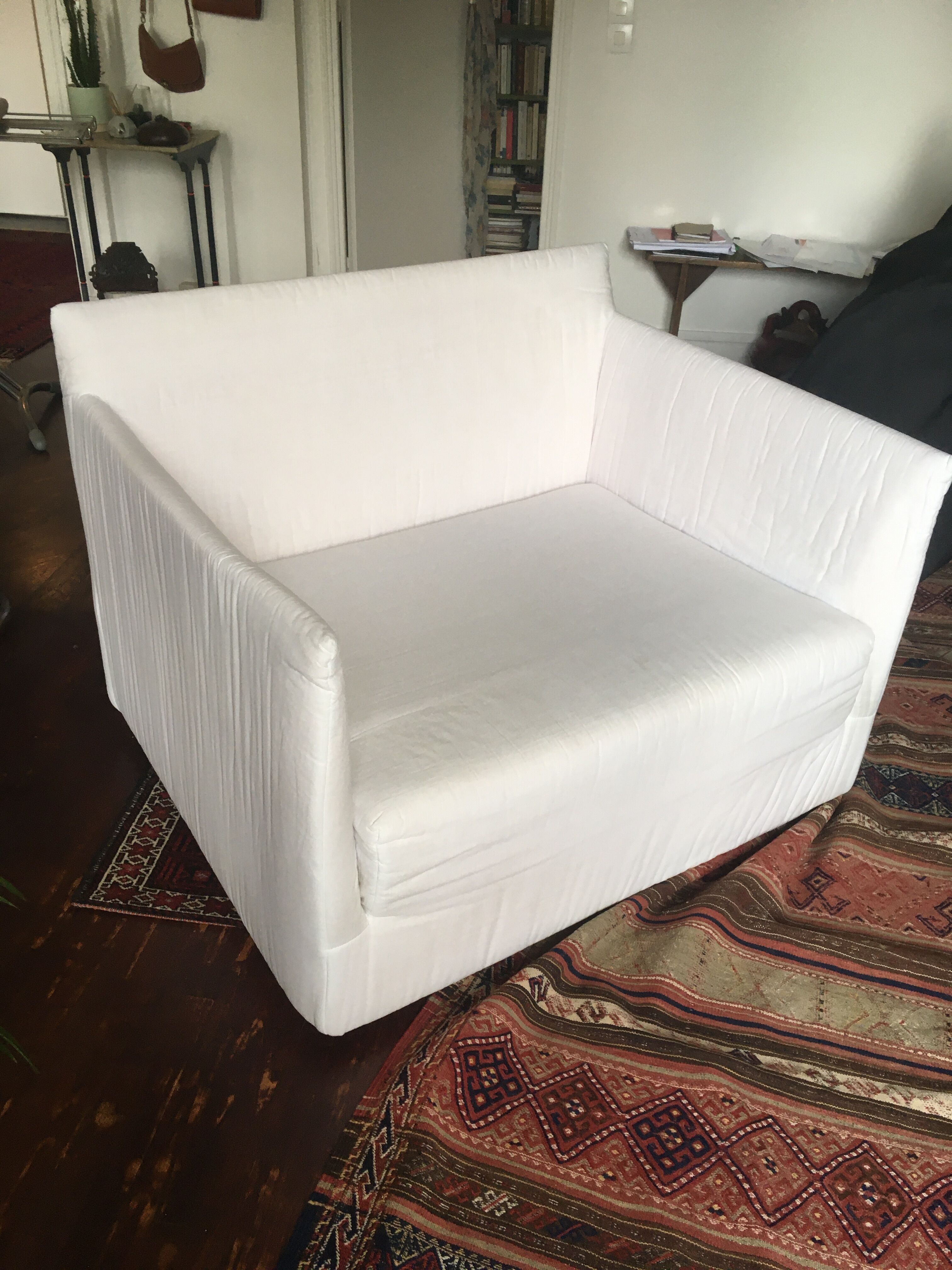 Ghost armchair designed by Paola Navone