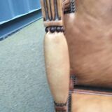 Paire de fauteuils anciens style Louis XVl