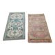 Vintage handmade Turkish rug 55x92 cm