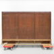 Large display cabinet with 2 sliding glass doors