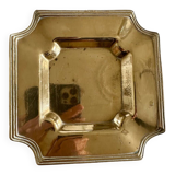Old ashtray, pocket tray, in brass
