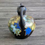 Handled Vase Gouda - Decor "Zonnebloem" (Sunflower) - Netherlands, 1930/50