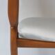 Fauteuil vintage GFM-64 de E.Homa, années 60, velours argenté gris