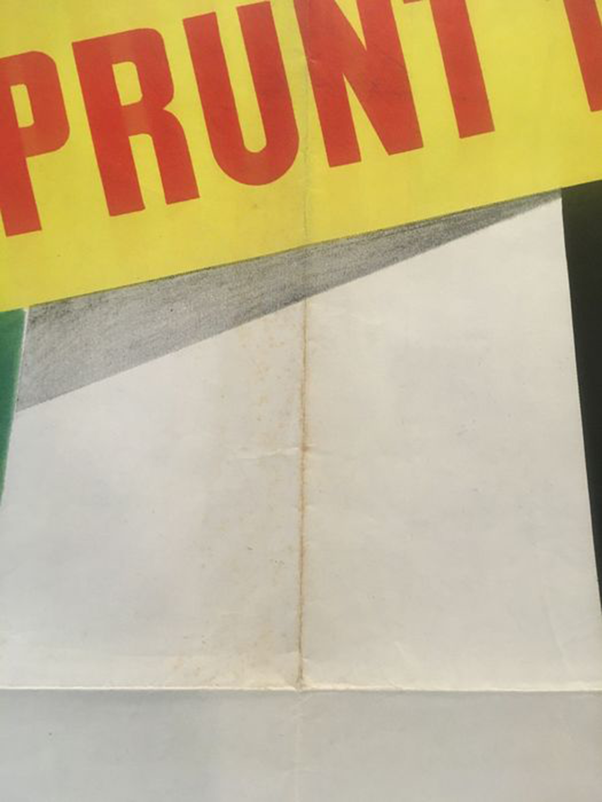 Affiche originale emprunt autoroute 1963 René Ravo