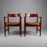 Hans Wegner CH-39 with armrests by Carl Hansen. 1962
