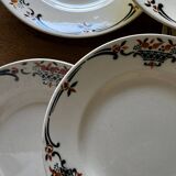 6 assiettes anciennes