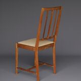 English arts & crafts oak side chair. 1930s