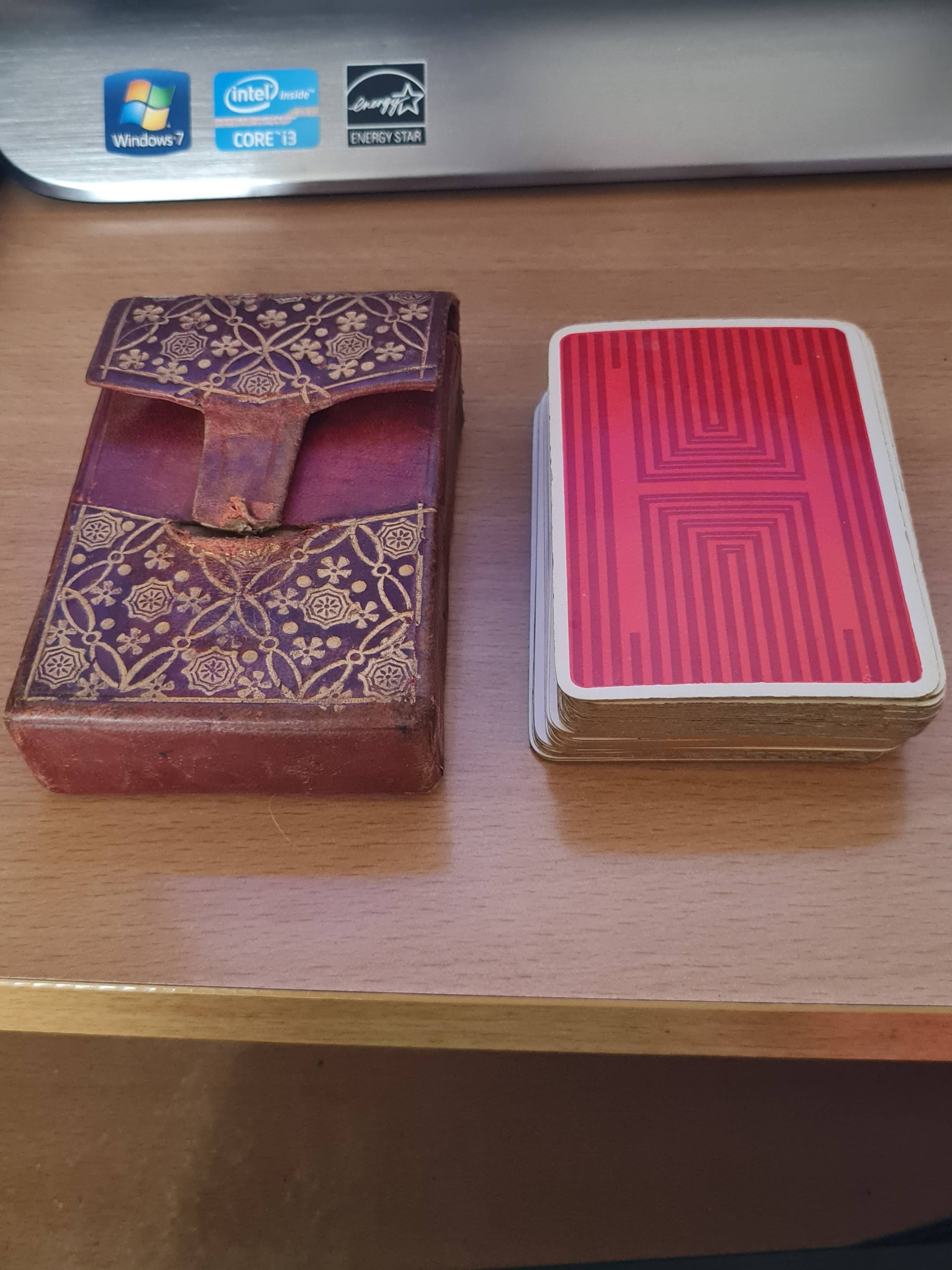 Hermes Paris playing cards designed and engraved by Draeger Frères