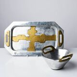 David marshall tray and bowl