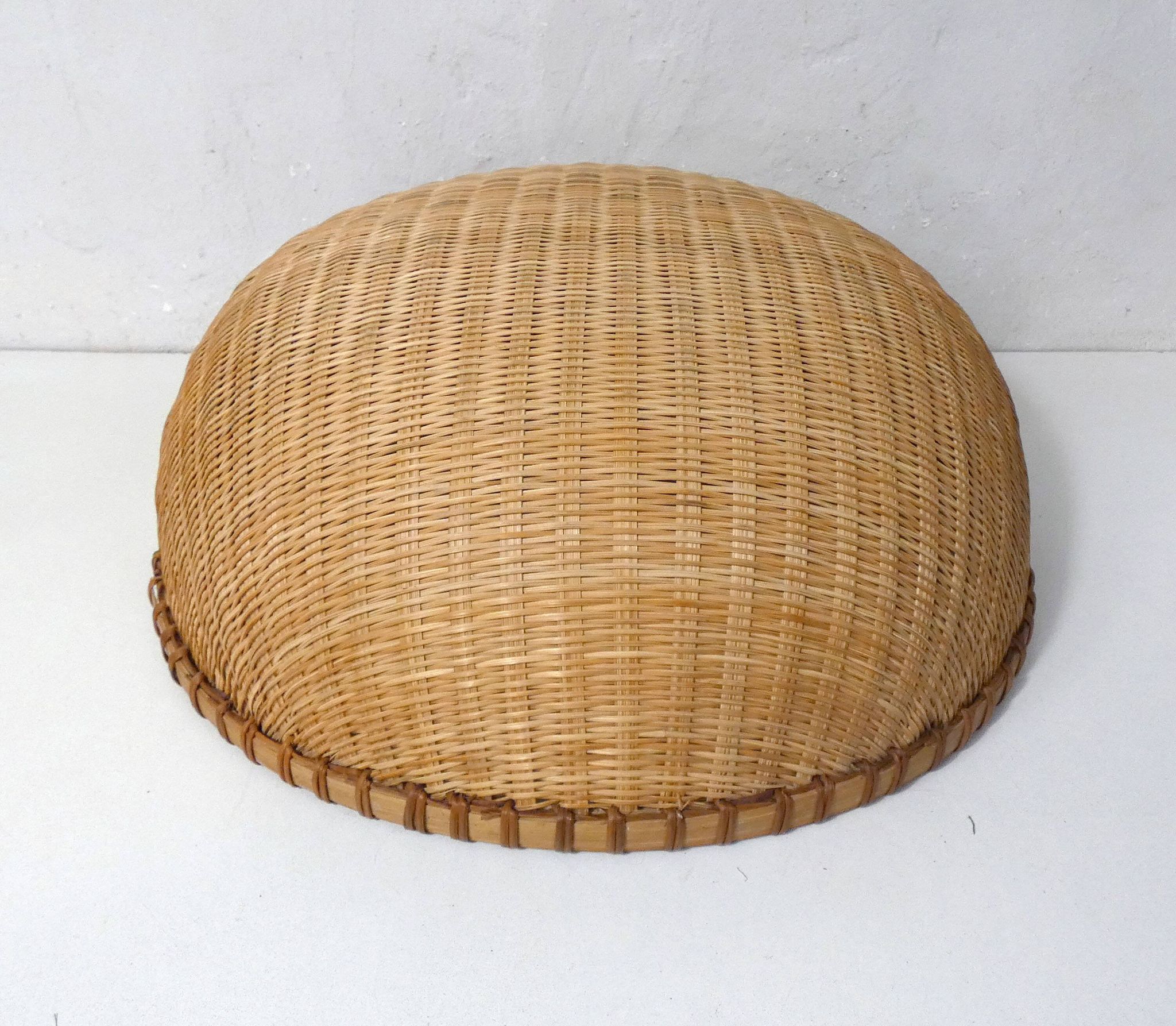 ethnic rattan and bamboo basketwork