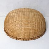 ethnic rattan and bamboo basketwork