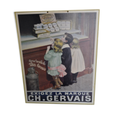 Children's advertising poster