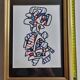 Screenprint after Jean Dubuffet, 1970s, gilded frame under glass, 21 x 31 cm