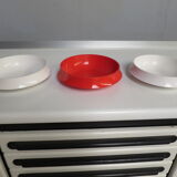 Set of 3 plates Guzzini Italy 70s
