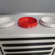 Set de 3 assiettes Guzzini Italie années 70