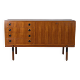 Buffet en teck des années 1960, design italien