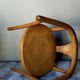 Children's chair in curved wood early 20th century
