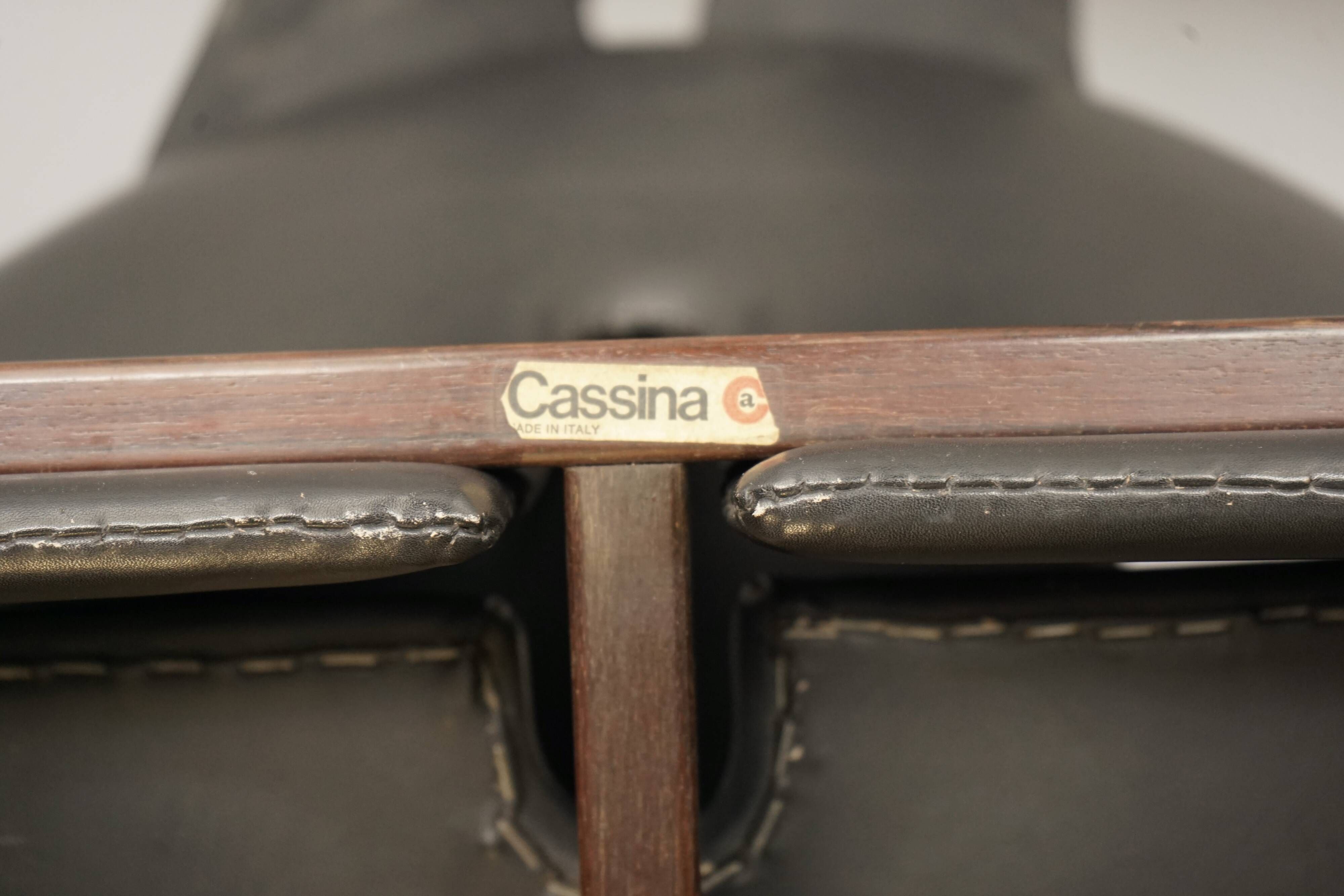 Ensemble de chaises Easy 925 par Afra et Tobia Scarpa pour Cassina, 1966