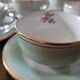 Set of 8 opaque porcelain cups – 1950s