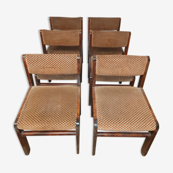 6 chaises vintage