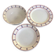 Basque decor plates and salad bowl