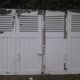 Shutters 4 leaves H148xW245cm (2) antique oak louvres pair 2