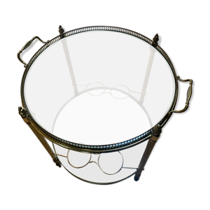desserte vintage laiton