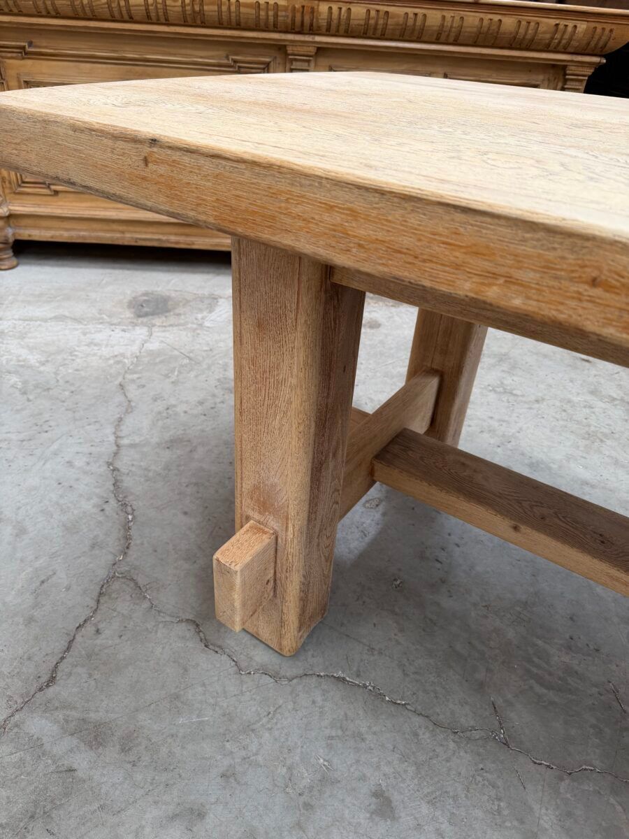 Oak farmhouse table