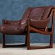 Mid-Century Armchairs in Rosewood by Torbjørn Afdal for Nesjestranda Møbelfabrikk, 1960s, Set of 2