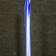 Soliflore vase in blue white glass of murano superb decoration