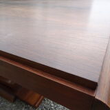 Art deco table with rosewood extensions