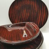 Salins Bahama 6 dessert plates & dish