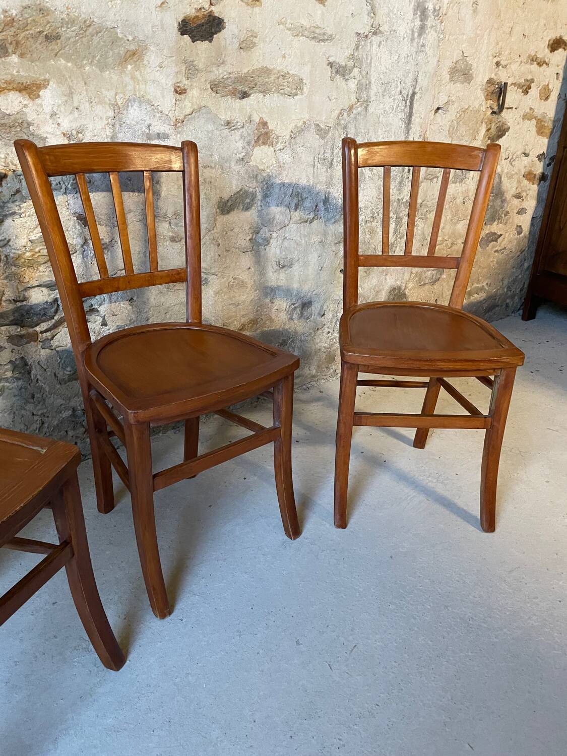 Set of 3 vintage Luterma chairs