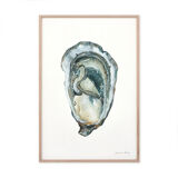 "Paule", the oyster, art print 21/29.7 cm