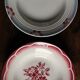 6 mismatched soup plates Marsac Marinette Digoin Badonviller