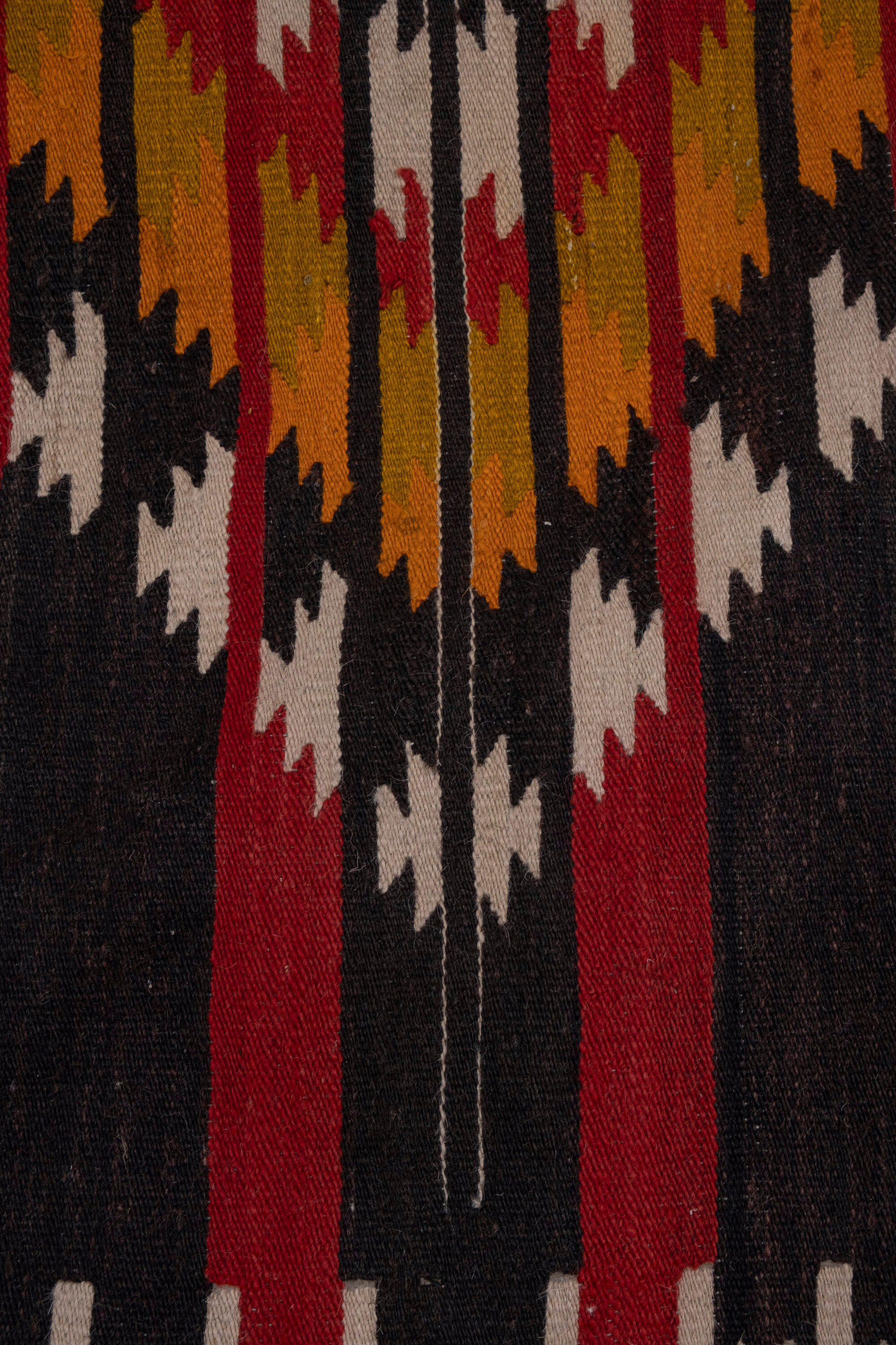 Turkish Long Kilim Runner Rug, 1970s 60 x 447 cm