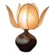 Ceramic lamp, flower