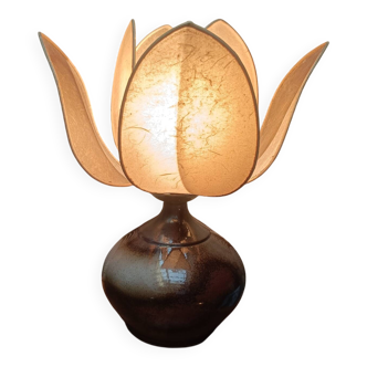 Ceramic lamp, flower