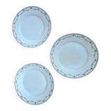 Porcelain plates