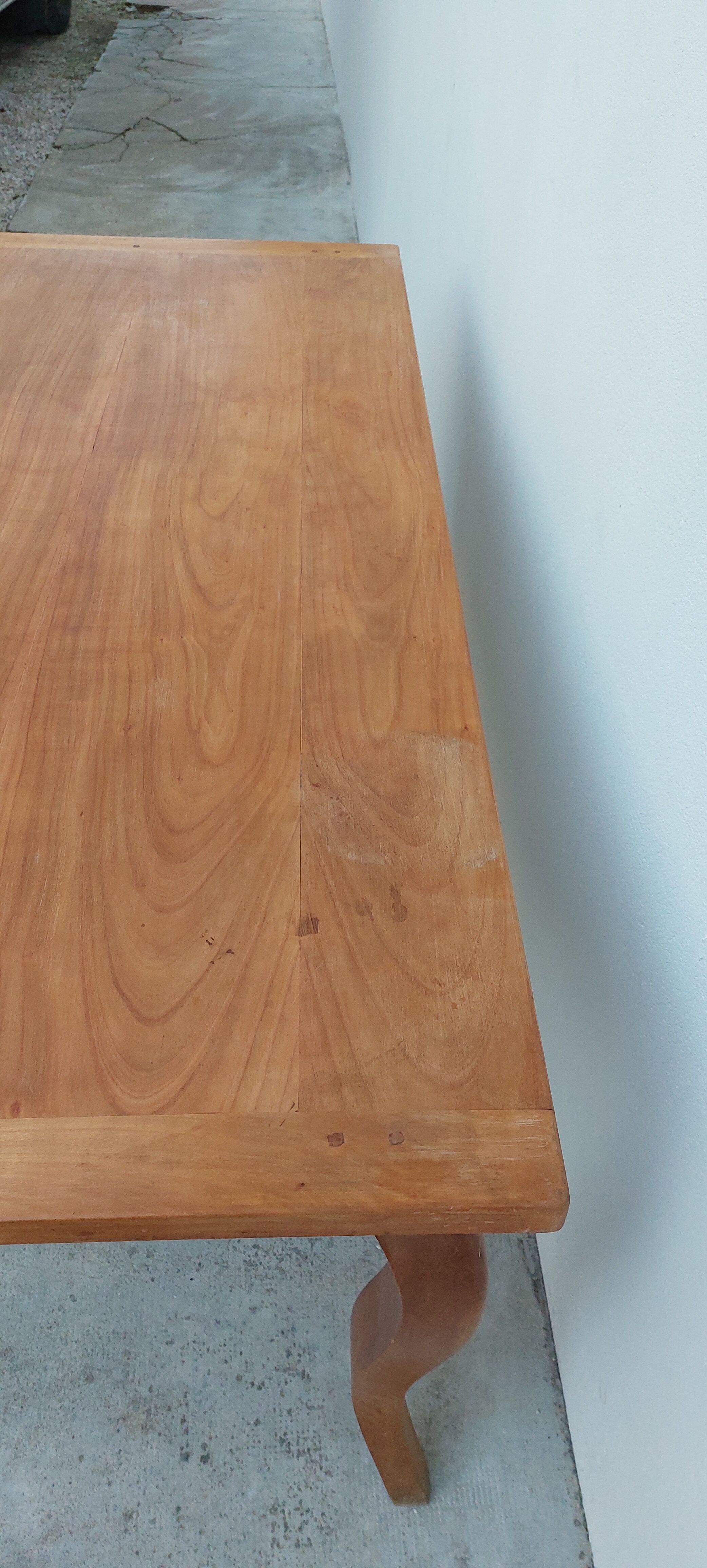 Louis XV style Farm Table in cherry wood