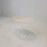 Oval Marble Side Table by Eero Saarinen for Knoll