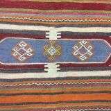 Turkish kilim rug 283x160 cm