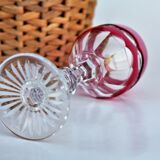 Rhine wine glass crystal St Louis Trianon