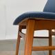 Ensemble de chaises en bois de style mi-siècle