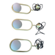 Suspension BIux C Ball S1 white and gold